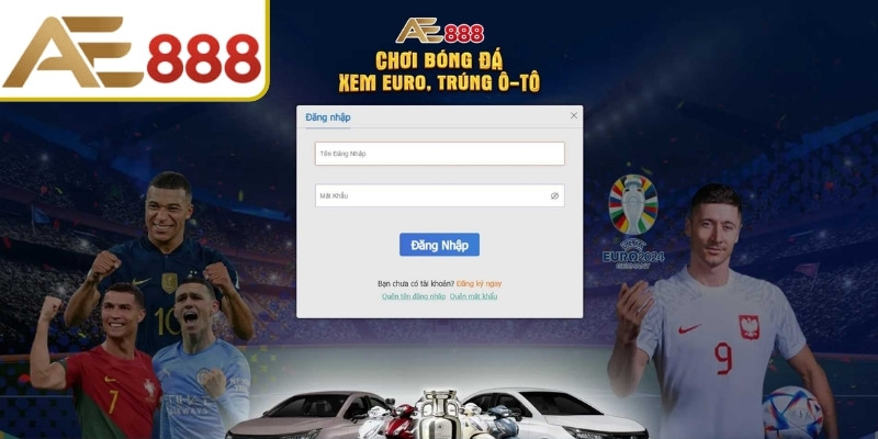 Hướng dẫn AE888 tạo tài khoản cá cược 