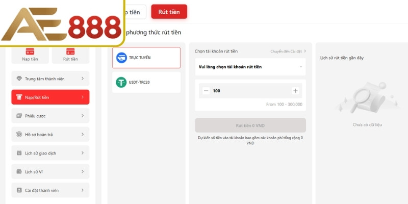 Bảo mật rút tiền AE888 khi nhận thưởng